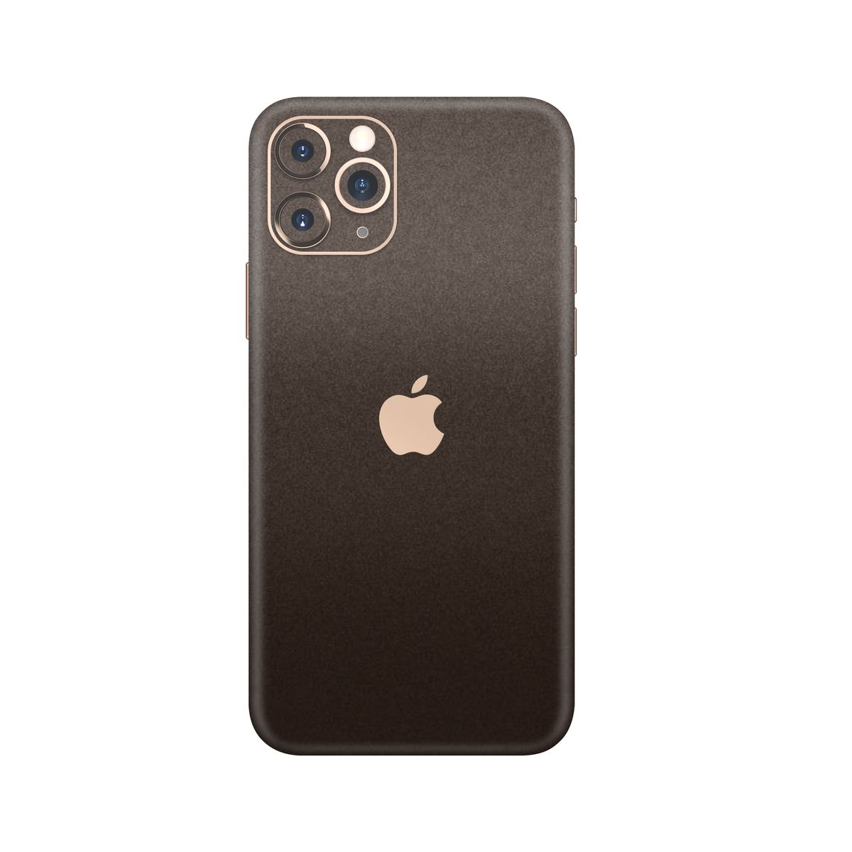 Matte Brown Metallic Skin For iPhone 11 Pro