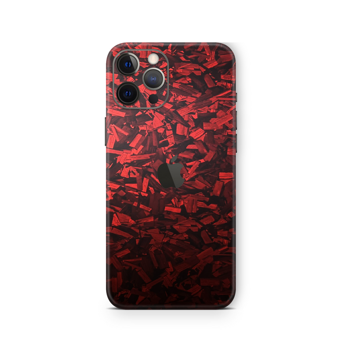 Red Forged Skin for iPhone 12 Pro Max
