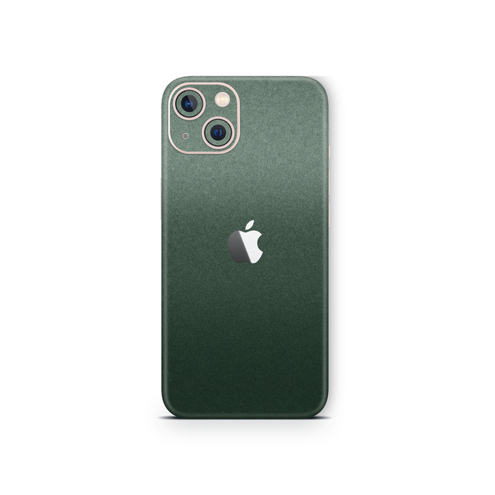 Pine Green Metallic Skin For iPhone 13