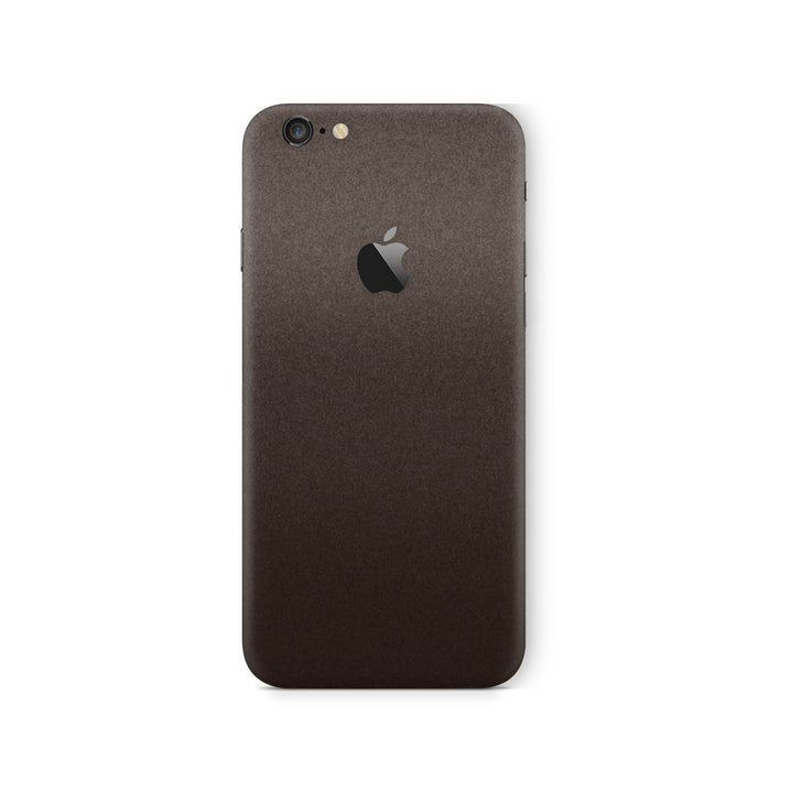 Matte Brown Metallic Skin For iPhone 6 Plus