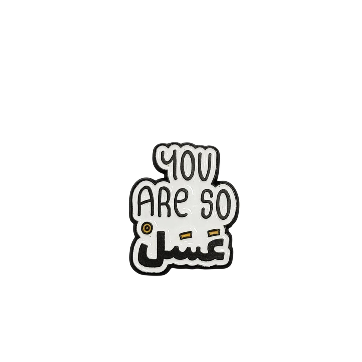 Metal Enamel Brooches 3m Sticker You are So Asal