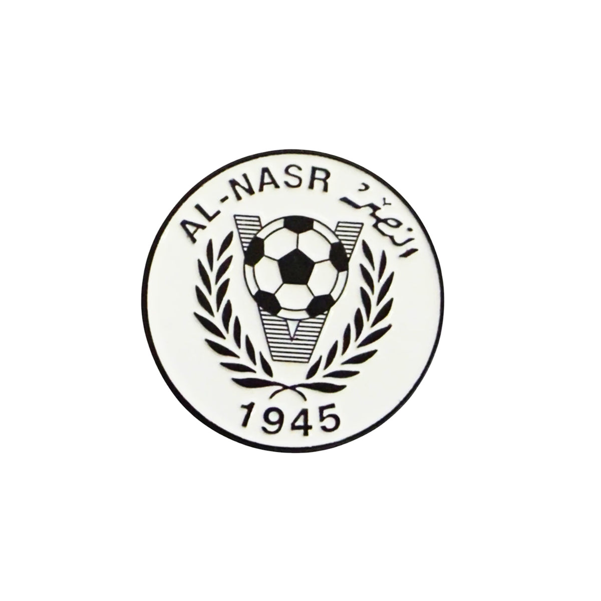 Metal Enamel Brooches 3m Sticker Fashion Jewelry Design Al-Nasr Football Club