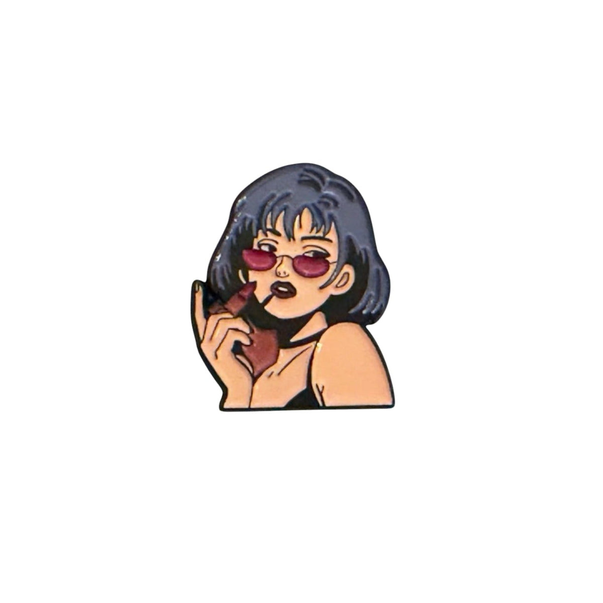 Metal Enamel Brooches 3m Sticker Fashion Jewelry Design Aesthetic Girl