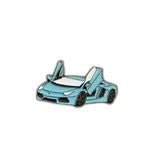Metal Enamel Brooches 3m Sticker Fashion Jewelry Design Sports Car