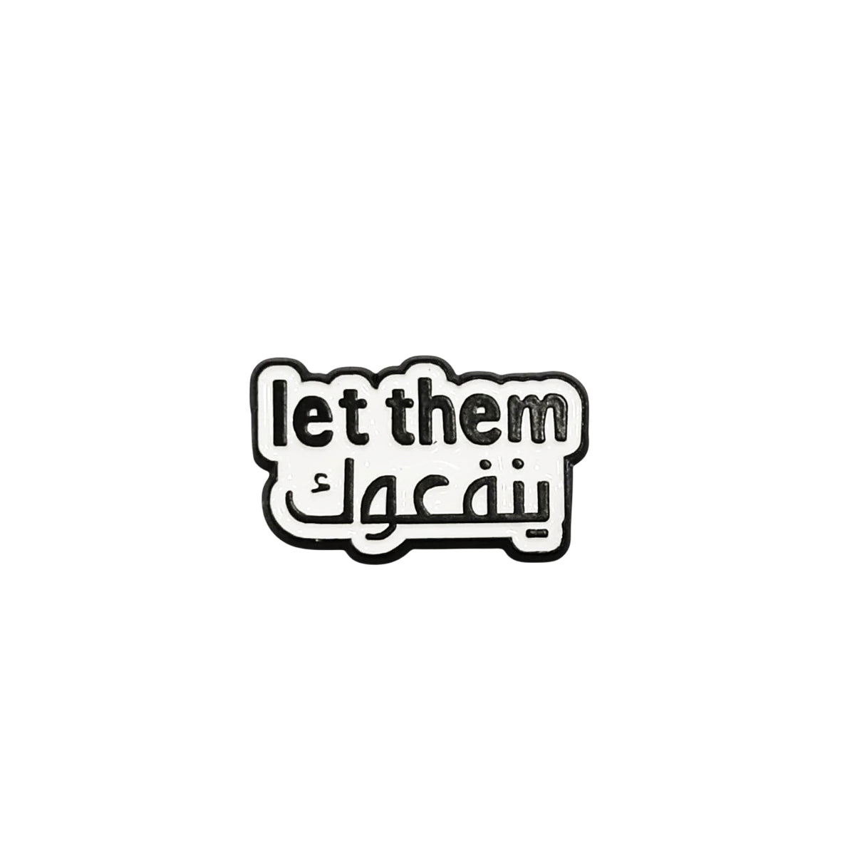 Metal Enamel Brooches 3m Sticker Let them bewakuf