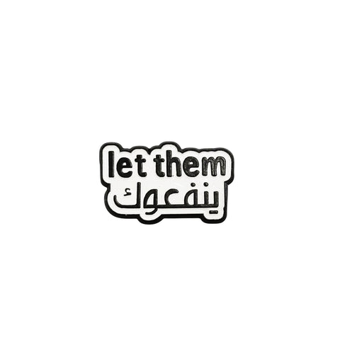 Metal Enamel Brooches 3m Sticker Let them bewakuf