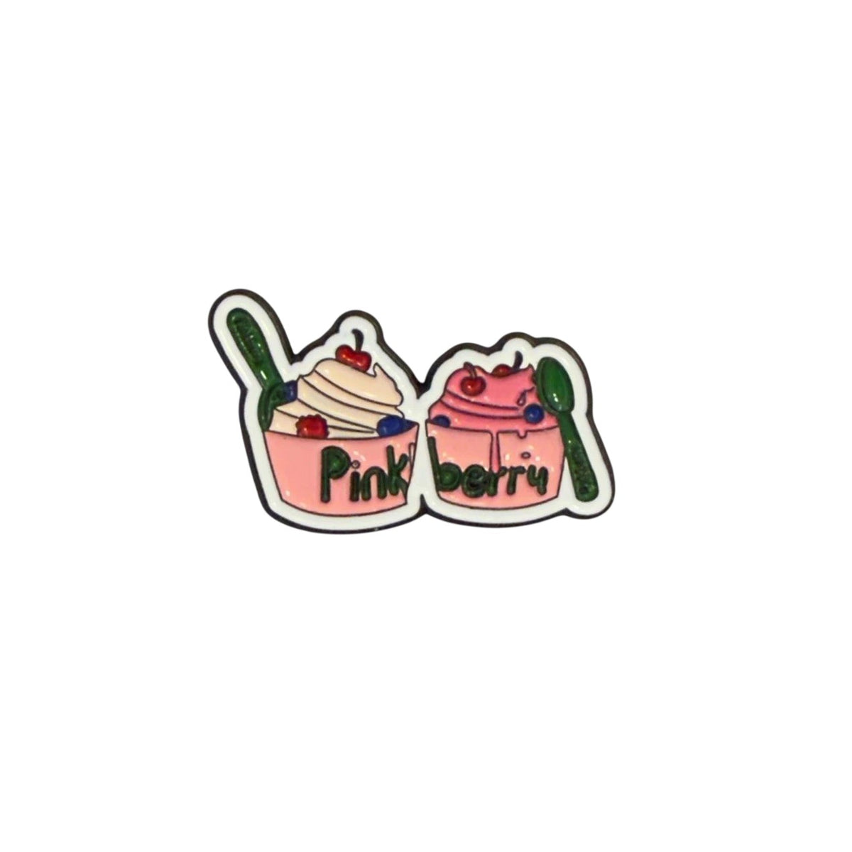 Metal Enamel Brooches 3m Sticker Fashion Jewelry Design Coffee + Cake