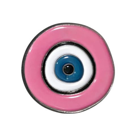 Metal Enamel Brooches 3m Sticker Fashion Jewelry Design Evil Eye