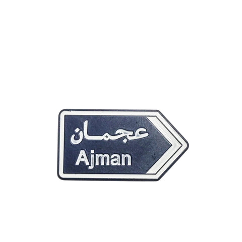 Metal Enamel Brooches 3m Sticker Ajman Plate