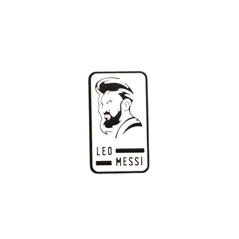 Metal Enamel Brooches 3m Sticker Fashion Jewelry Design Leo Messi Minimal