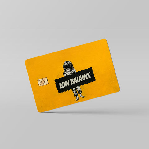 Low Balance - Debit & Credit Card Skin