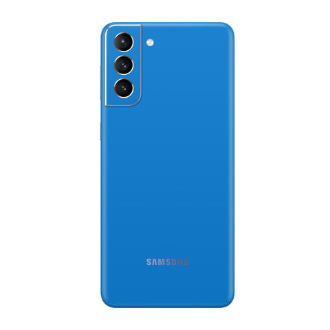 Matte Blue Skin for Samsung S22 Plus