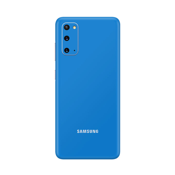 Matte Blue Skin for Samsung S20 Plus