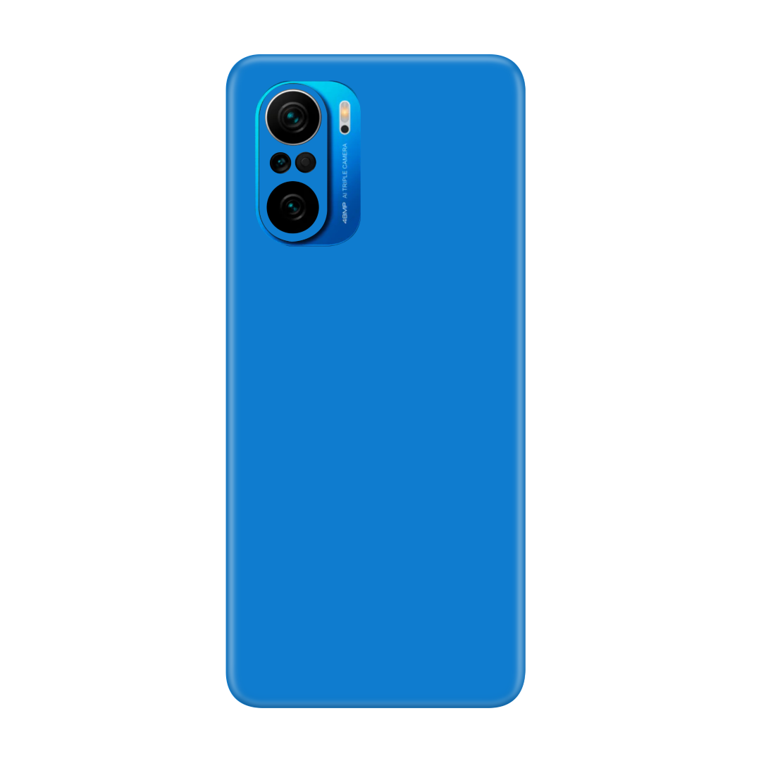 Matte Blue Skin for Poco F3