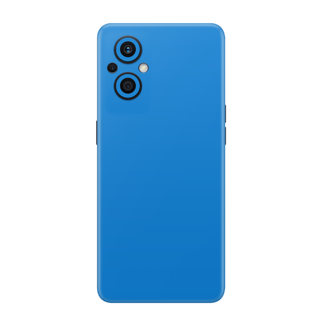 Matte Blue Skin for Oppo F21 Pro 5G