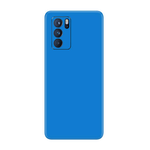 Matte Blue Skin for Oppo Reno 6