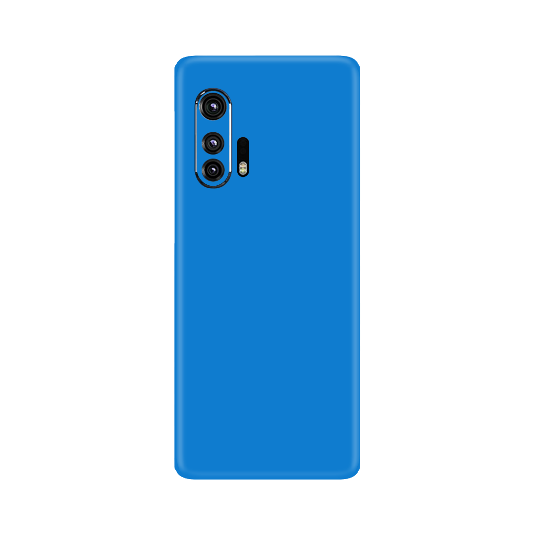 Matte Blue Skin for Motorola Edge Plus