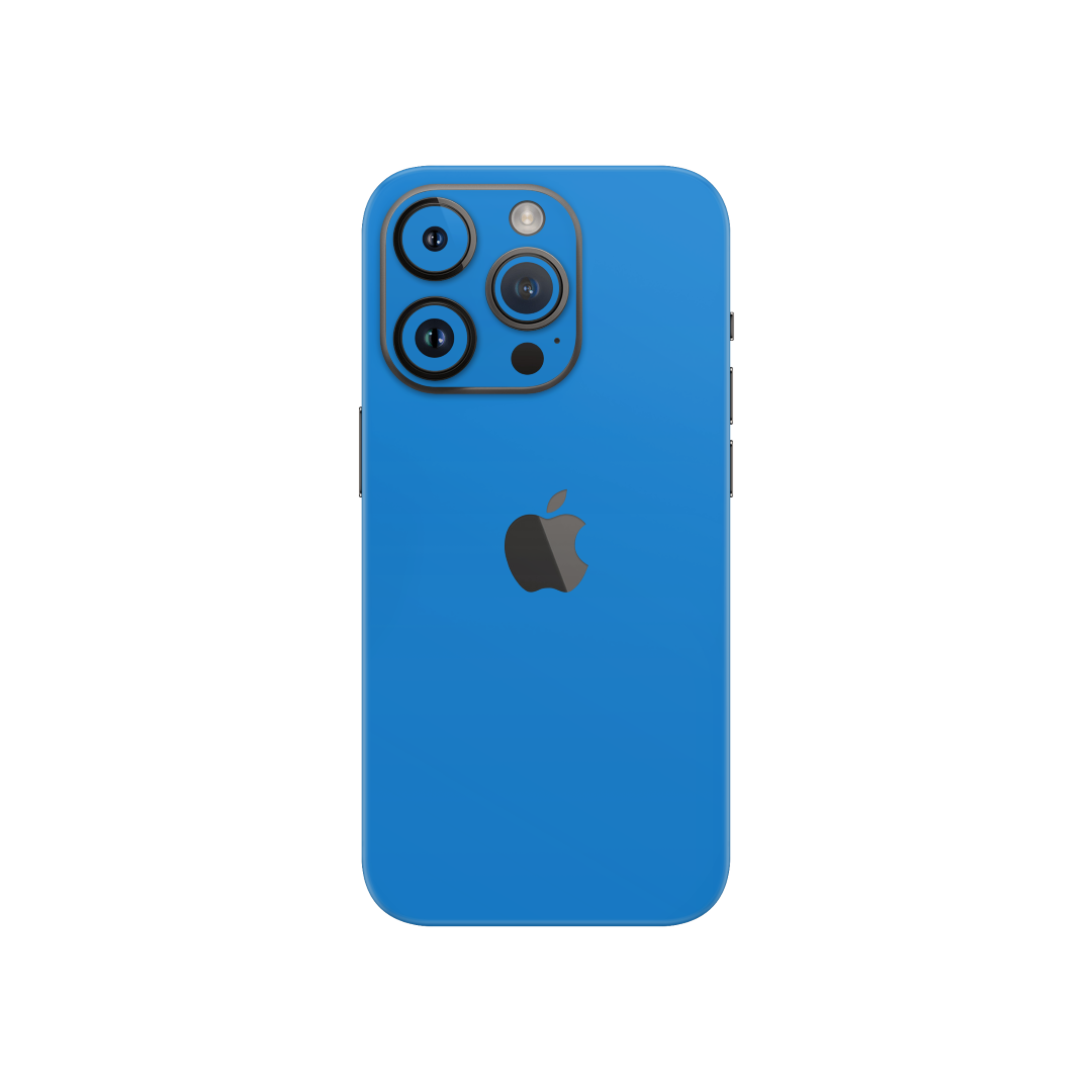 Matte Blue Skin for Iphone 15 Pro