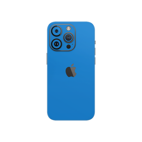 Matte Blue Skin for Iphone 15 Pro