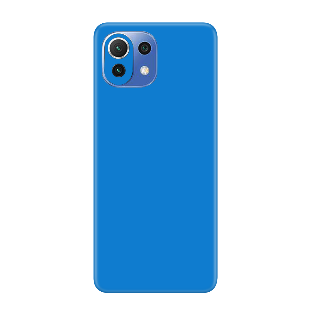 Matte Blue Skin for MI 11 Lite