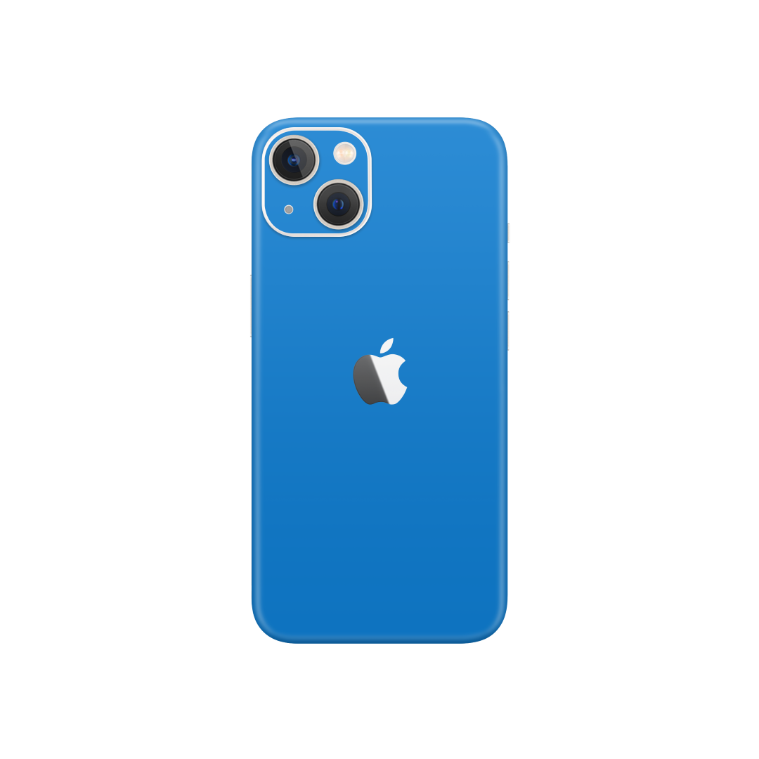 Matte Blue Skin for iPhone 13