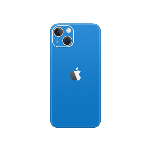 Matte Blue Skin for iPhone 13