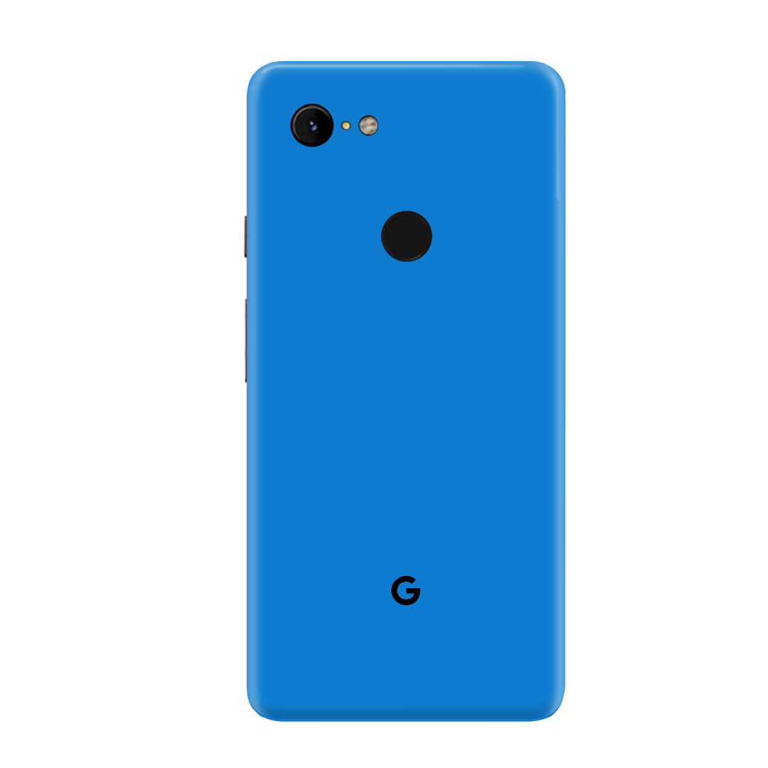 Matte Blue Skin for Google Pixel 3