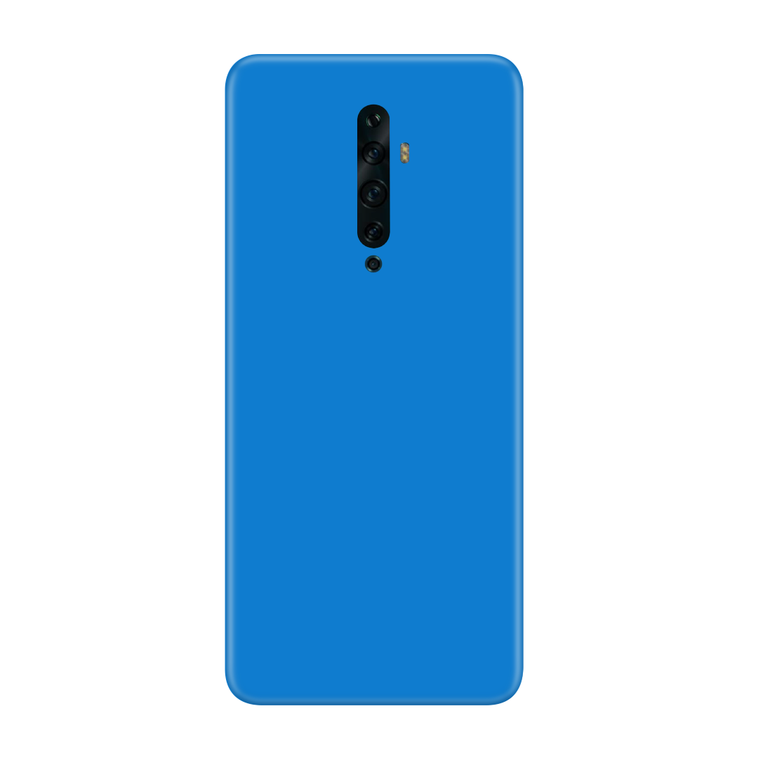 Matte Blue Skin for Oppo Reno 2f