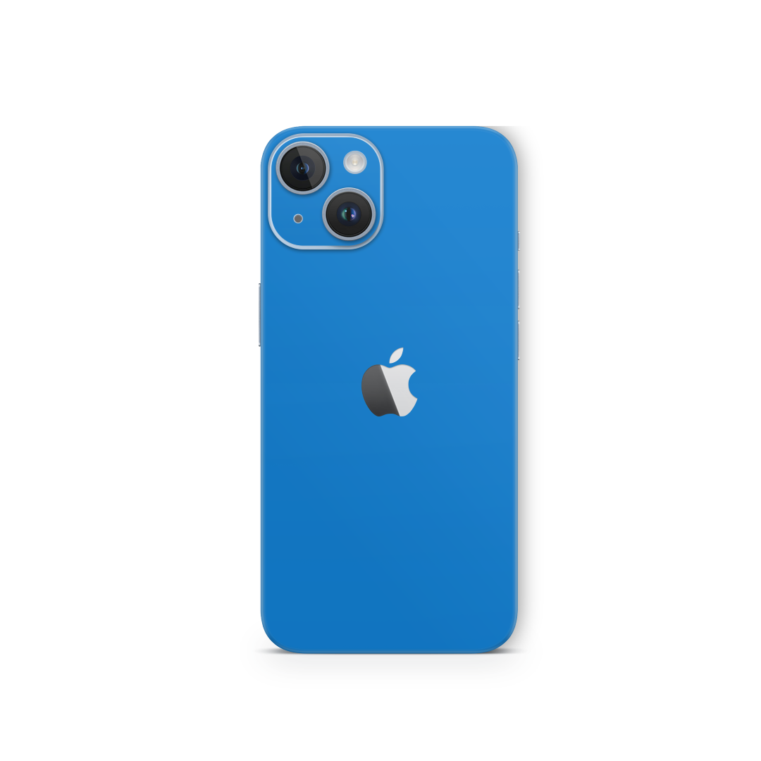 Matte Blue Skin for iPhone 14 Plus