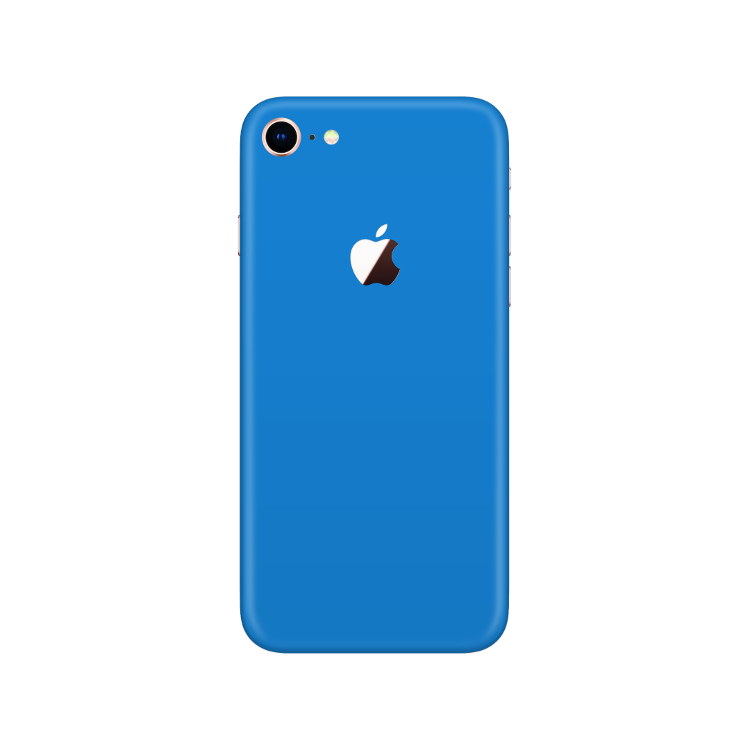 Matte Blue Skin for iPhone 7