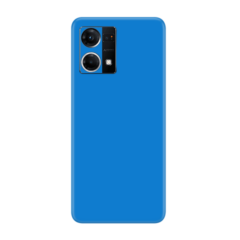 Matte Blue Skin for Oppo F21 Pro 4G