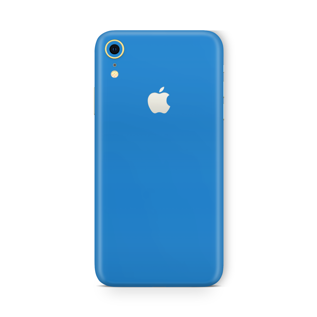 Matte Blue Skin for iPhone XR