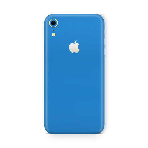 Matte Blue Skin for iPhone XR