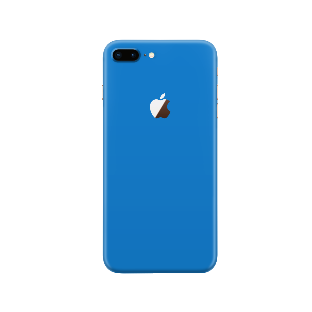 Matte Blue Skin for iPhone 8 Plus