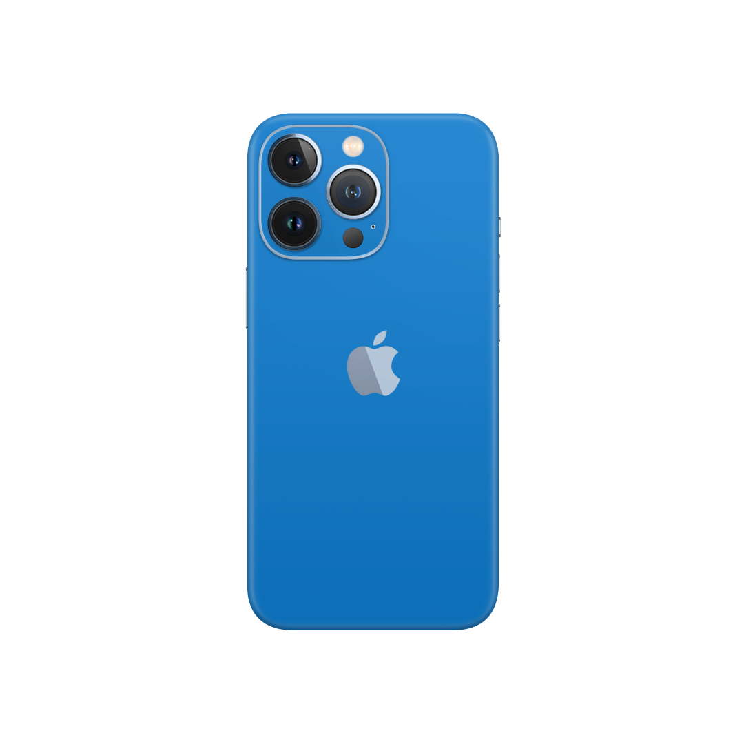 Matte Blue Skin for iPhone 13 Pro