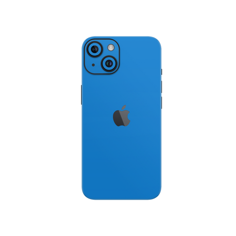 Matte Blue Skin for Iphone 15