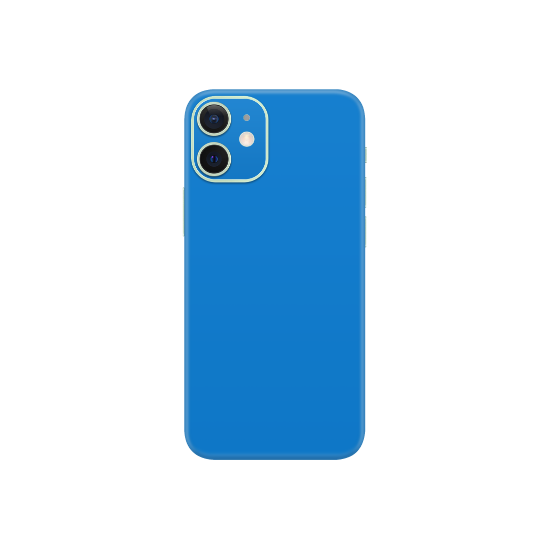 Matte Blue Skin for iPhone 12 Mini