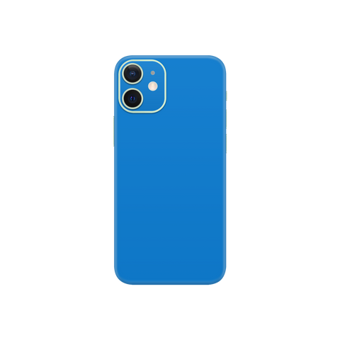 Matte Blue Skin for iPhone 12 Mini