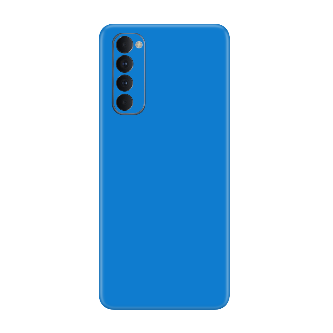 Matte Blue Skin for Oppo Reno 4 Pro