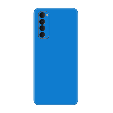 Matte Blue Skin for Oppo Reno 4 Pro