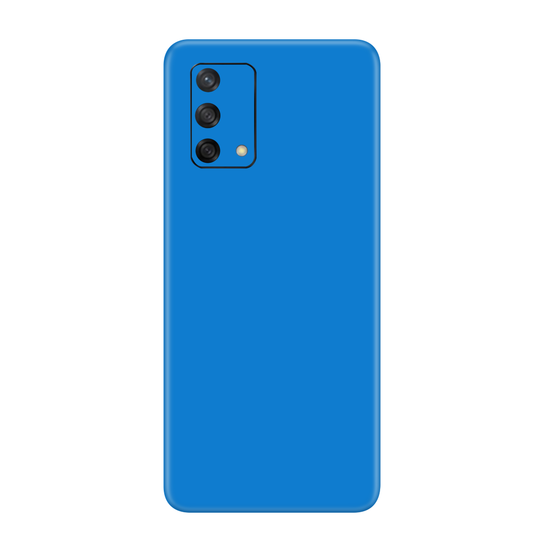 Matte Blue Skin for Oppo F19