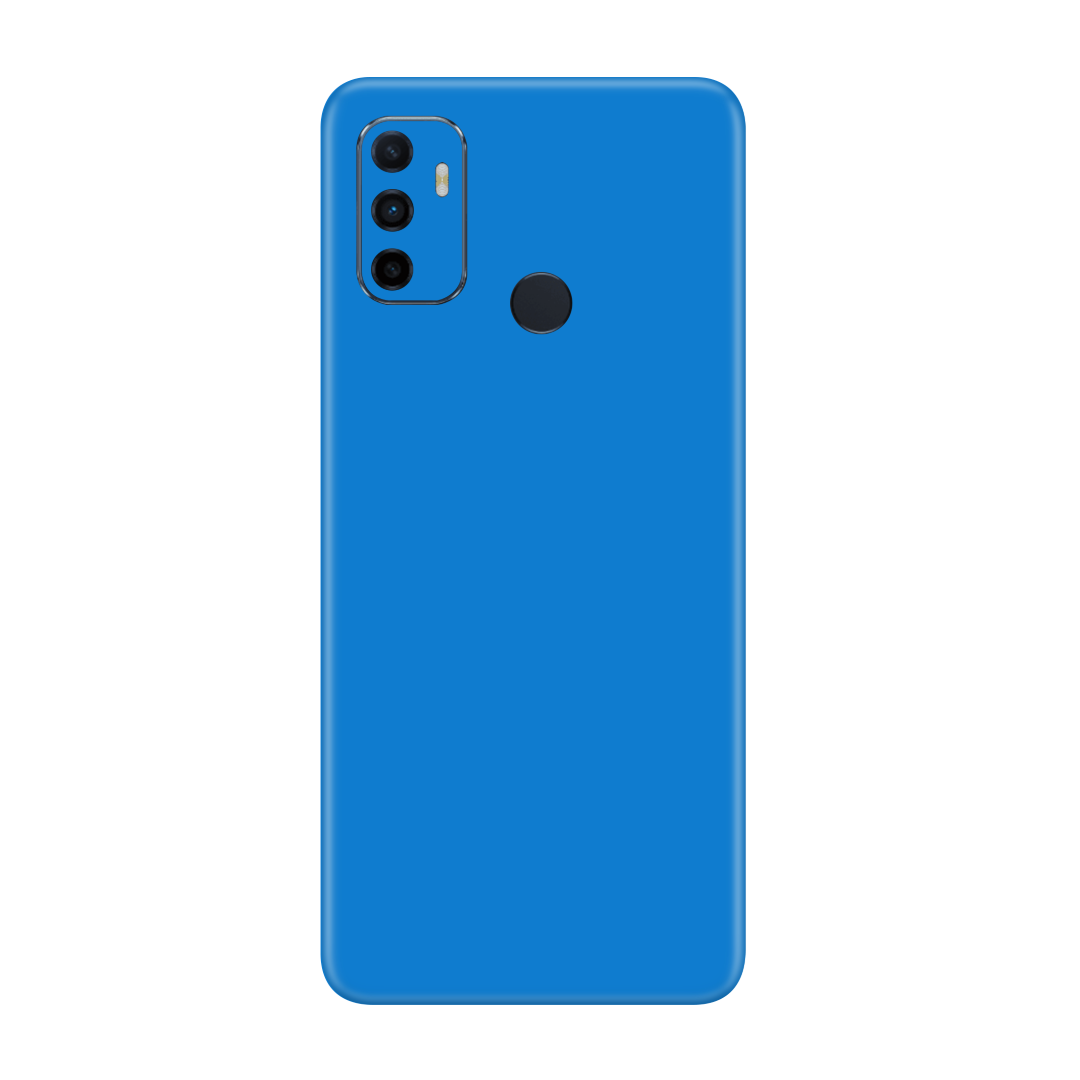 Matte Blue Skin for Oppo A53s
