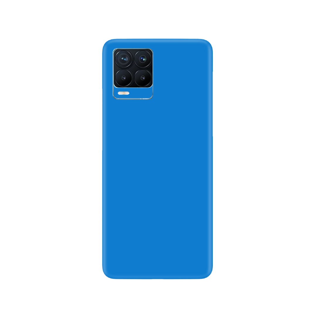 Matte Blue Skin for Realme 8 Pro