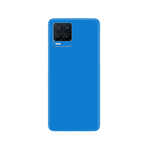 Matte Blue Skin for Realme 8 Pro