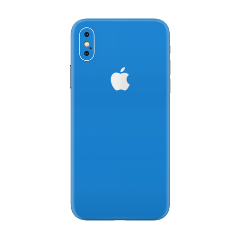 Matte Blue Skin for iPhone X