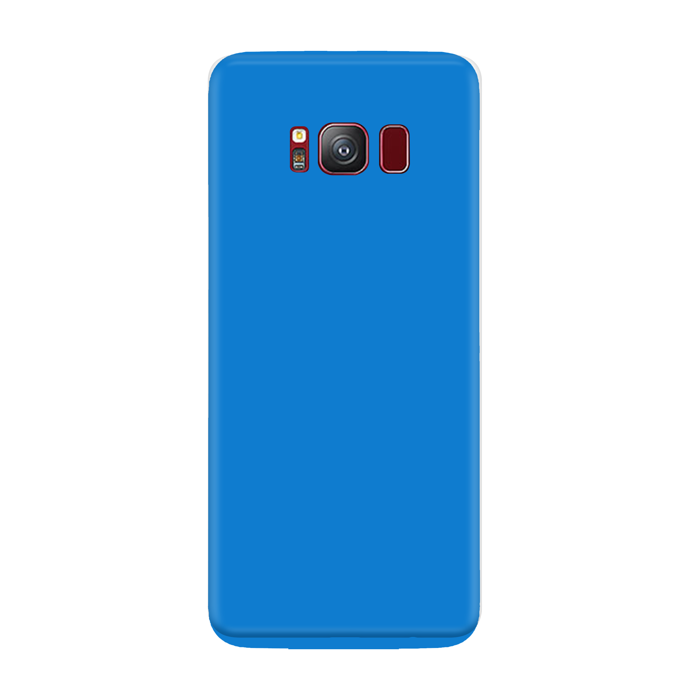Matte Blue Skin for Samsung S8