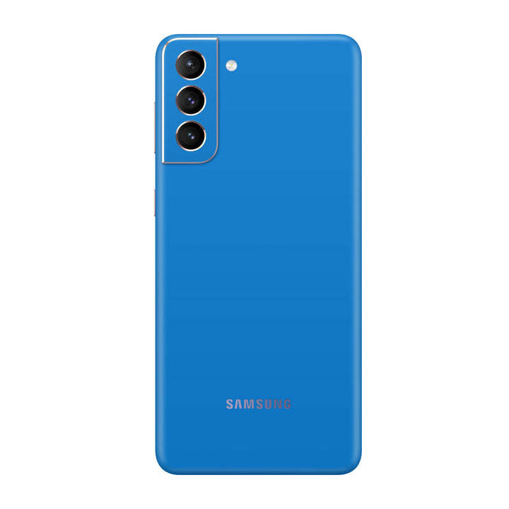 Matte Blue Skin for Samsung S21 Plus