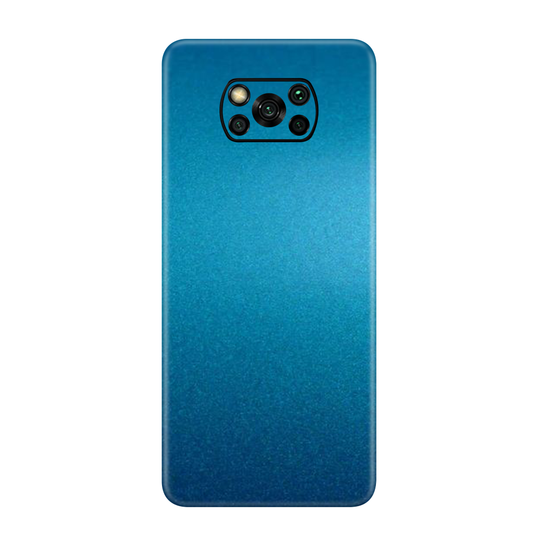 Ocean Blue Skin for Poco X3