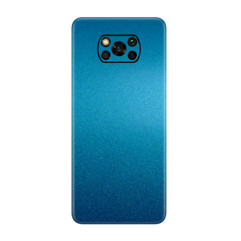 Ocean Blue Skin for Poco X3