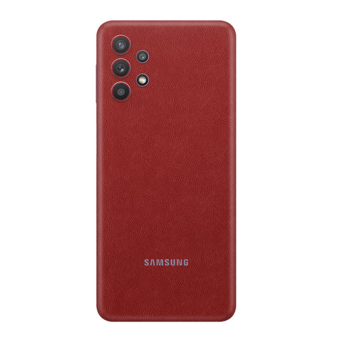 Cowhide Red Skin for Samsung A13
